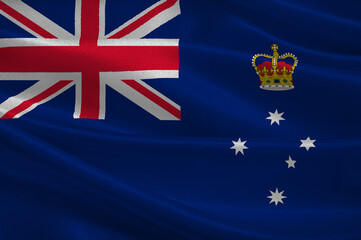 Flag of Victoria (Vic) is a state of Australia
