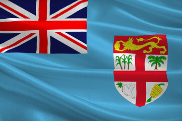 Flag of Fiji, Suva - Melanesia