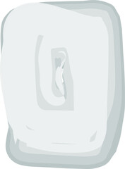 Vector drawing in gray and white, template for the cover. Abstract background, gradient dye tie pattern.