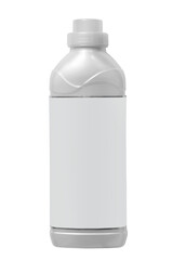 Blank bottle isolated