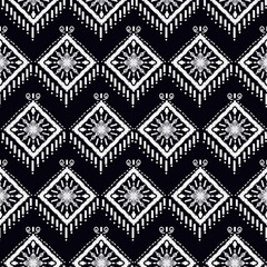 black and white seamless pattern