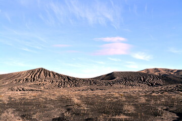 Ubhebe Crater in the Death Valley National Park in December
