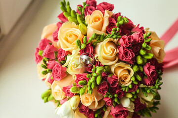 Beautiful bridal bouquet
