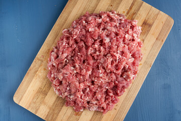 Minced pork meat