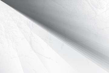 Abstract geometric white and gray color with grunge background. Vector illustration.	