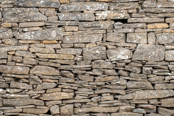 image of stone wall in rural environment