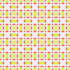 Abstract Cross Pattern generative computational art illustration