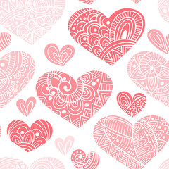 Fototapeta na wymiar Vector Valentine's Day Background