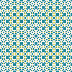 Abstract Cross Pattern generative computational art illustration