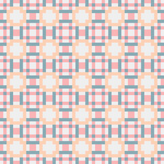 Abstract Cross Pattern generative computational art illustration
