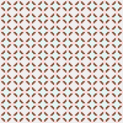 Abstract Cross Pattern generative computational art illustration