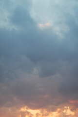 どんよりとした雲