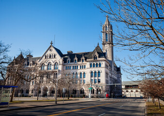 Erie County City Clerk's office in Buffalo, New York, USA