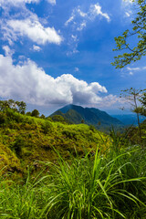 Fototapeta premium Mountains landscape - Bali island Indonesia