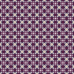 Abstract Cross Pattern generative computational art illustration