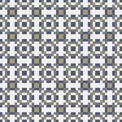 Abstract Cross Pattern generative computational art illustration