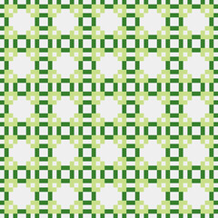 Abstract Cross Pattern generative computational art illustration