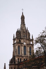 Fototapeta na wymiar Basilica de Begoña in Bilbao city, Spain, Bilbao travel destination