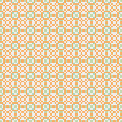 Abstract Cross Pattern generative computational art illustration