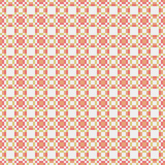 Abstract Cross Pattern generative computational art illustration