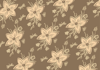 seamless floral background