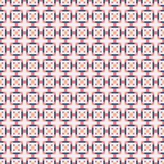 Abstract Cross Pattern generative computational art illustration