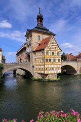 Fototapeta premium The famous old town hall in the old town of Bamberg