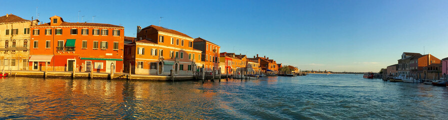 Fototapeta na wymiar The island of Murano , Italy. 