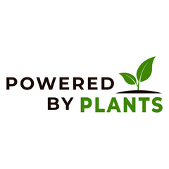 Fototapeta premium Powered by plants