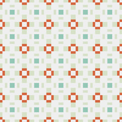 Abstract Cross Pattern generative computational art illustration