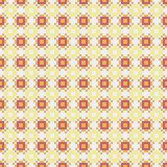 Fototapeta premium Abstract Cross Pattern generative computational art illustration