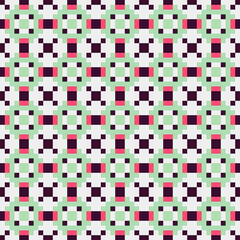 Abstract Cross Pattern generative computational art illustration