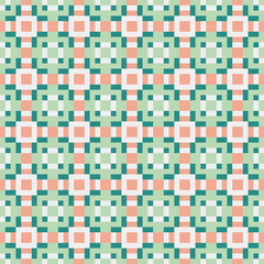 Abstract Cross Pattern generative computational art illustration