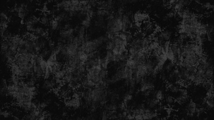 Concrete wall painted black color for background