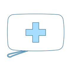 Obraz premium Alpinist First Aid Kit Icon