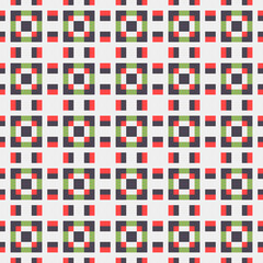 Abstract Cross Pattern generative computational art illustration