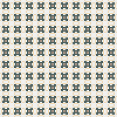 Fototapeta premium Abstract Cross Pattern generative computational art illustration