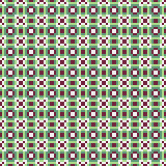 Abstract Cross Pattern generative computational art illustration