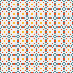 Fototapeta premium Abstract Cross Pattern generative computational art illustration