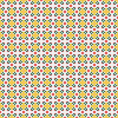 Abstract Cross Pattern generative computational art illustration