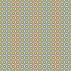 Abstract Cross Pattern generative computational art illustration