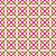 Abstract Cross Pattern generative computational art illustration