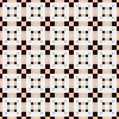 Abstract Cross Pattern generative computational art illustration