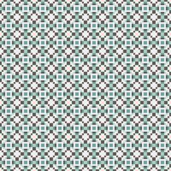 Fototapeta premium Abstract Cross Pattern generative computational art illustration