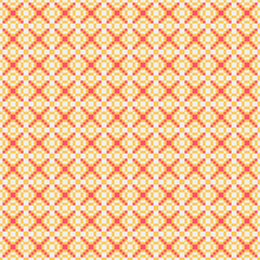 Abstract Cross Pattern generative computational art illustration