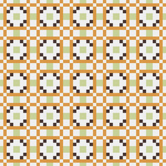 Abstract Cross Pattern generative computational art illustration