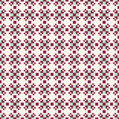 Abstract Cross Pattern generative computational art illustration
