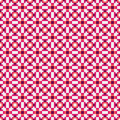 Fototapeta premium Abstract Cross Pattern generative computational art illustration