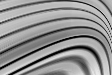 Abstract Gray and Black Background with Curved Lines.