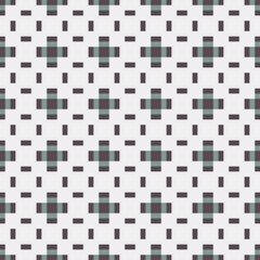 Abstract Cross Pattern generative computational art illustration